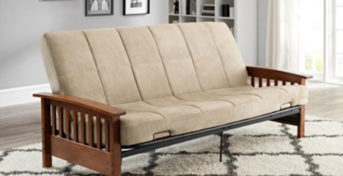Better Homes and Gardens Wood Arm Sofa Bed