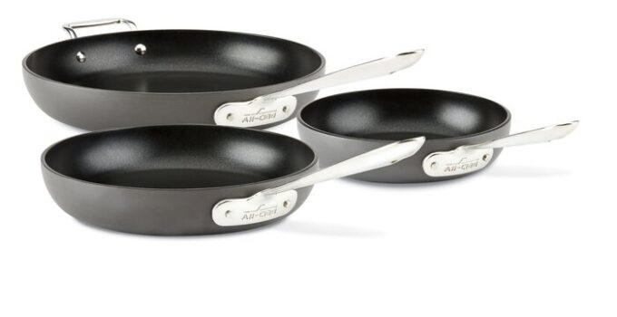 All-Clad Hard-Anodized Nonstick Free 8 and 10-Inch Fry Pan 2024
