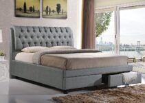 Baxton Studio Ainge Contemporary Upholstered Storage Bed 2023