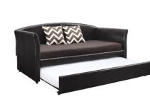 DHP Halle Upholstered Daybed and Trundle Sofa Bed – 2024 Review