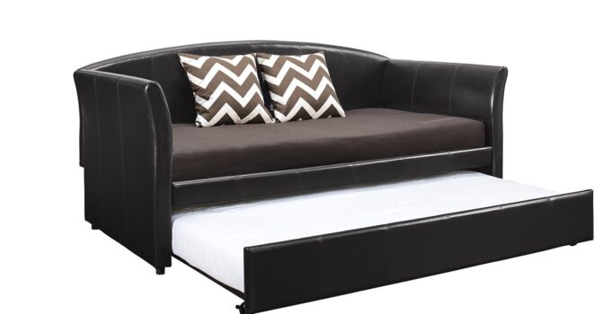 DHP Halle Upholstered Daybed and Trundle Sofa Bed – 2023 Review