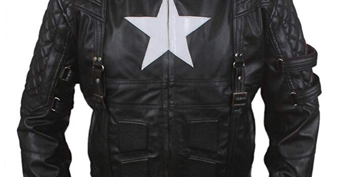 Fashion Vision Store Captain America Hydra Leather Jacket 2024