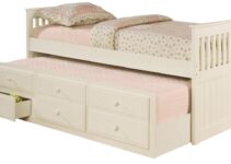 La Salle Twin Captain’s Bed with Trundle & Storage Drawers – 2022 Review
