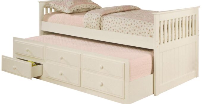 La Salle Twin Captain’s Bed with Trundle & Storage Drawers – 2024 Review
