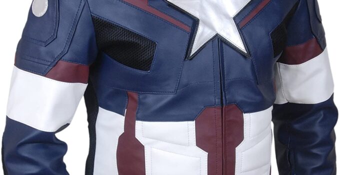 Men’s Super Hero Captain America Leather Jacket – 2024 Review