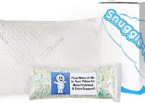 Snuggle-Pedic Ultra-Luxury Bamboo Shredded Memory Foam Pillow 2022