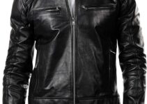 So Shway Mens Black Motorcycle Leather Jacket – 2023 Buying Guide