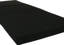 D&D Futon Furniture Black Trifold Foam Beds – 2024 Review