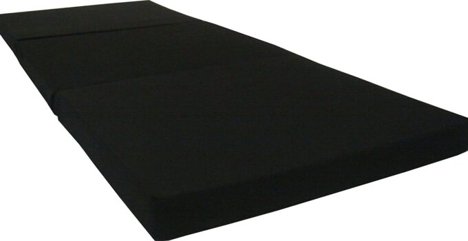 D&D Futon Furniture Black Trifold Foam Beds – 2022 Review