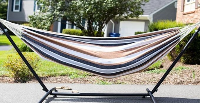Best Choice Products Double Hammock Stand Desert Stripe – 2022 Review