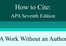 How do you Cite a Newspaper Article in APA with no Author?