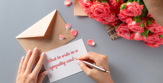 How Do Sympathy Card Messages Help Ease the Pain of Loss?