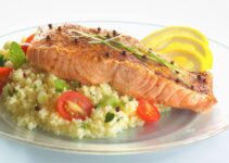 Couscous with Salmon, Dill, and Sour Cream Recipe