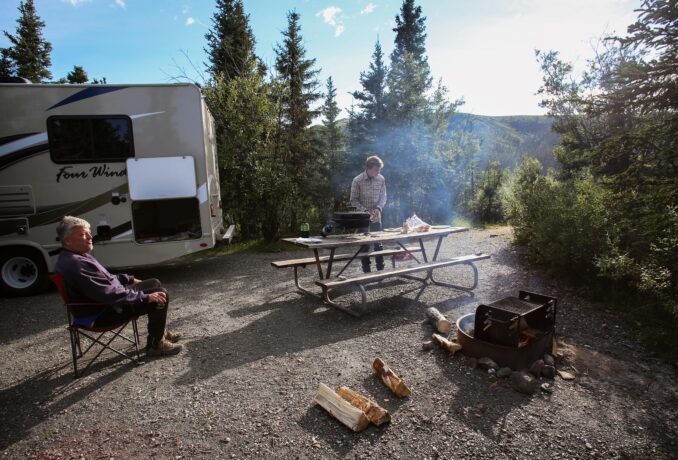 Denali National Park motorhome camping