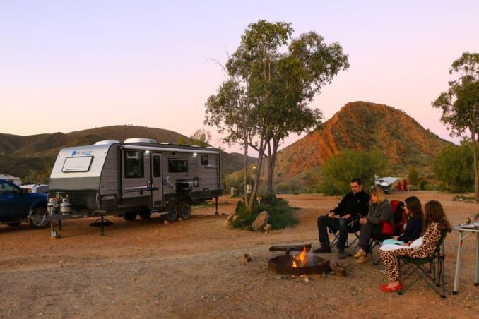 camping in outback australia