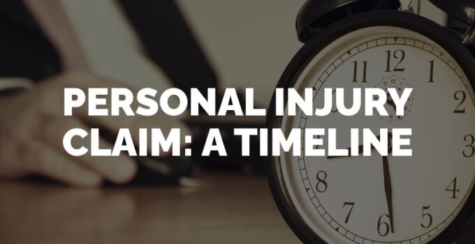 From Accident to Resolution: The Timeline of Personal Injury Claims