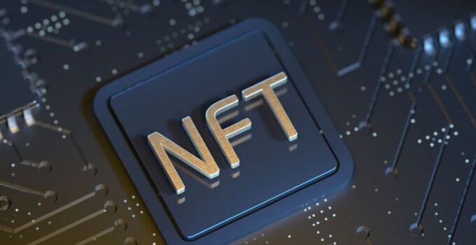 nft's logo on motherboard