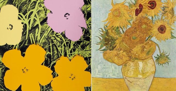A Blooming Odyssey: From Vincent’s Sunflowers to Warhol’s Poppies