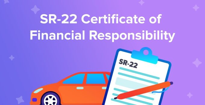 SR22 insurance for california drivers